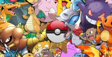 Bild aller Pokémon der ersten Generation